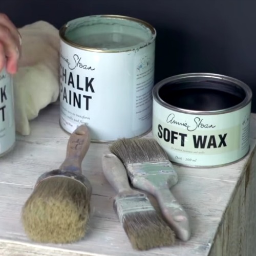 Using Chalk Paint on Fabric Stylish Patina