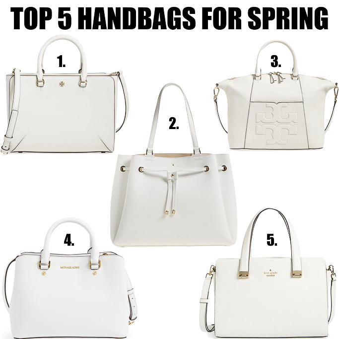 Top 5 White Handbags For Spring Stylish Petite