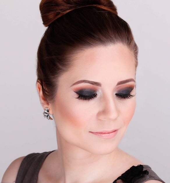 Orange & Black Night Out Makeup Tutorial stylotheque