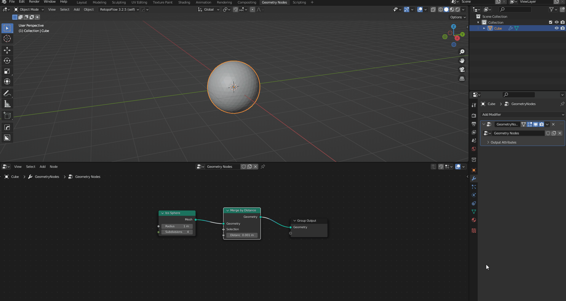 Blender geometry node tutorial