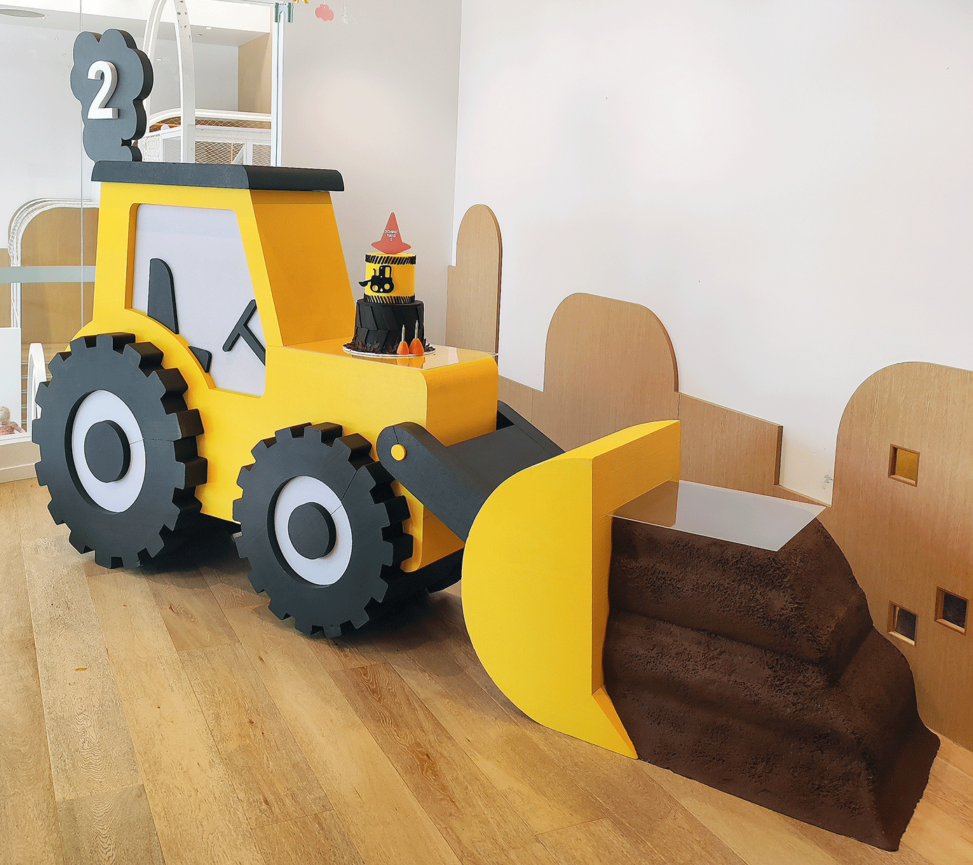 Tractor Cake Table Styro Boss Themed Props