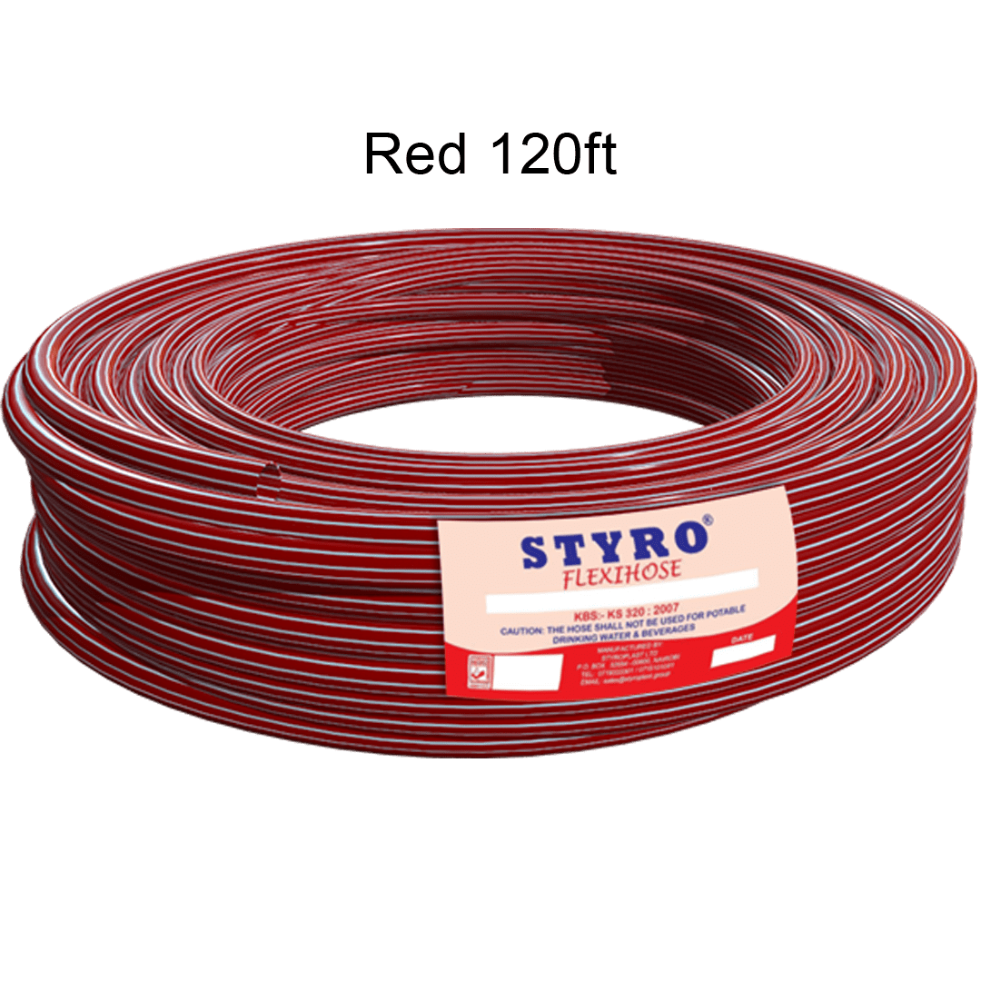 PVC Hose pipe (120ft) Styroplast