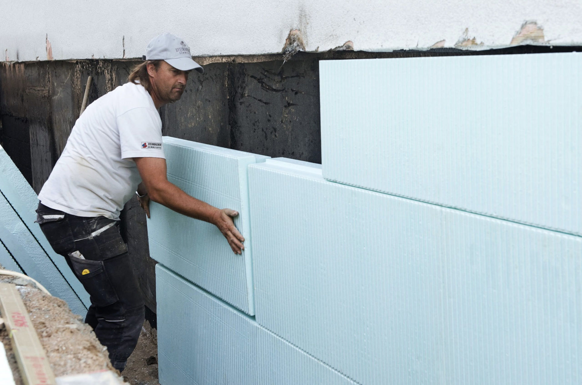 Perimeterdämmung mit Styropor Kellerdämmung GPH