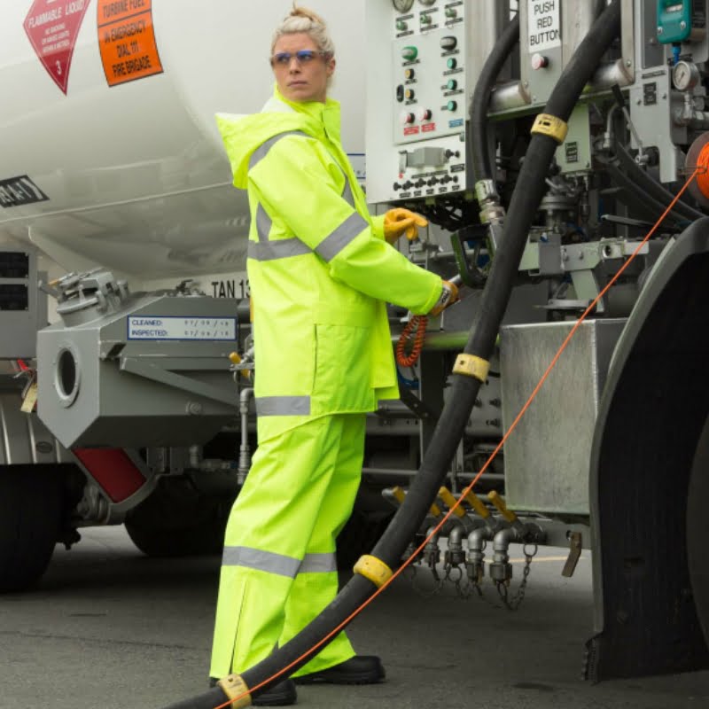 AS/NZS STANDARD NFPA 70E BREATHABLE MODACRYLIQUE RAINWEAR Styx Mill