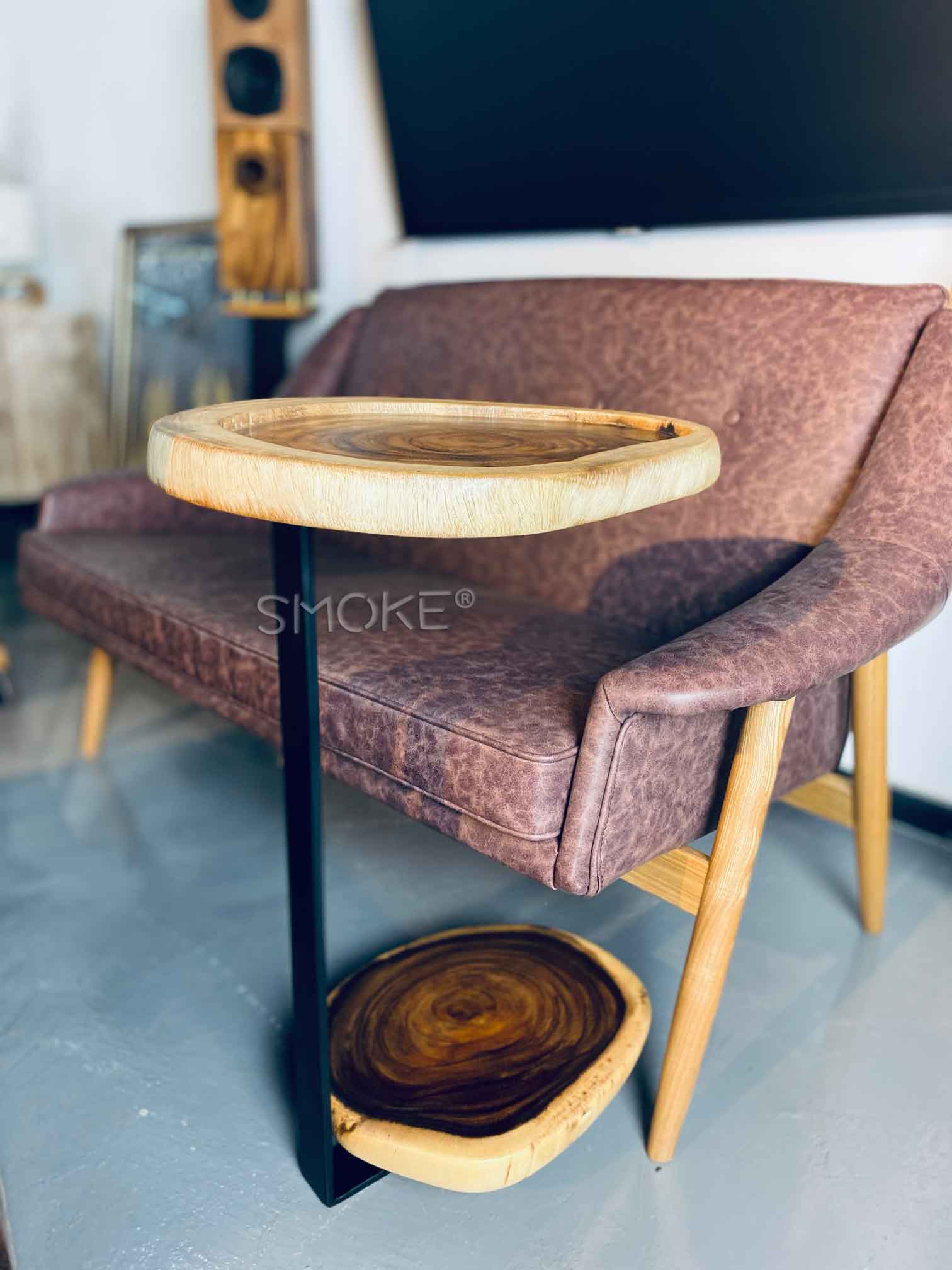 Wooden Side Tables Handcrafted Suar Wood Side Tables in Singapore