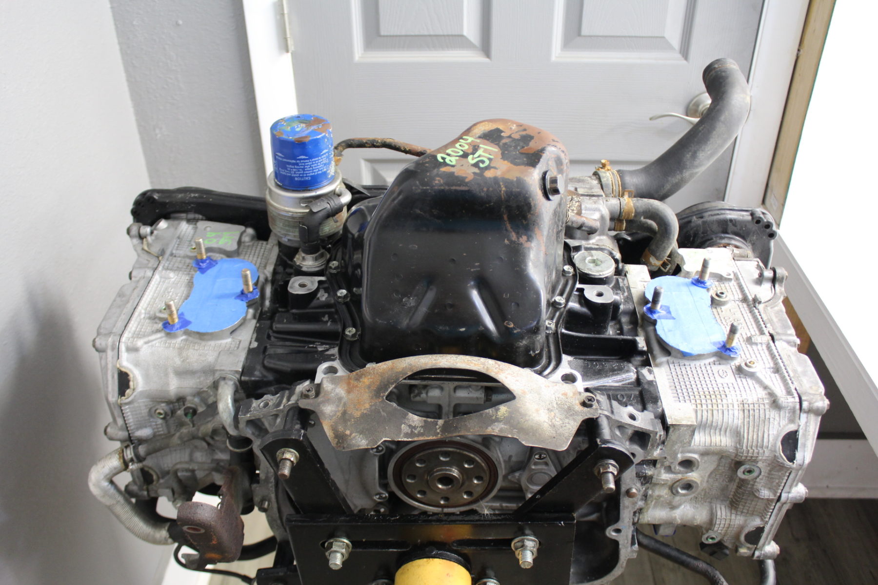 0407 20042007 SUBARU WRX STI ENGINE LONG BLOCK MOTOR EJ257 OEM 1K