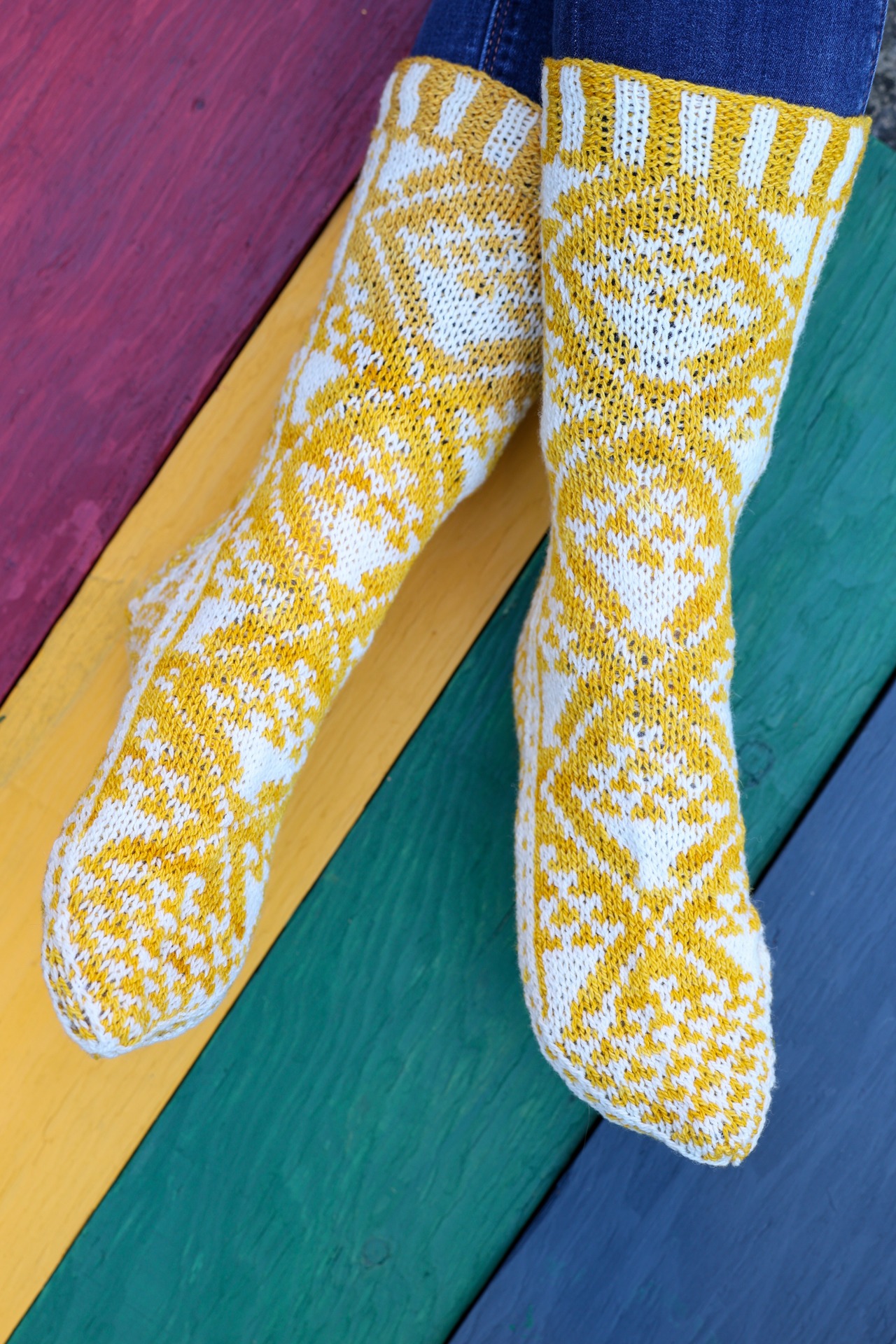 Quilt Socks Collection Subito Farm Designs