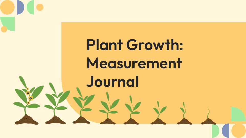 Plant Growth Journal