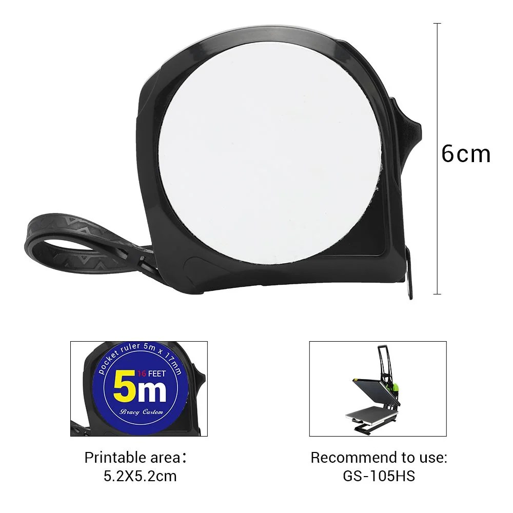 Sublimation Blank Tape Measure 5m SubliBlanks Limited