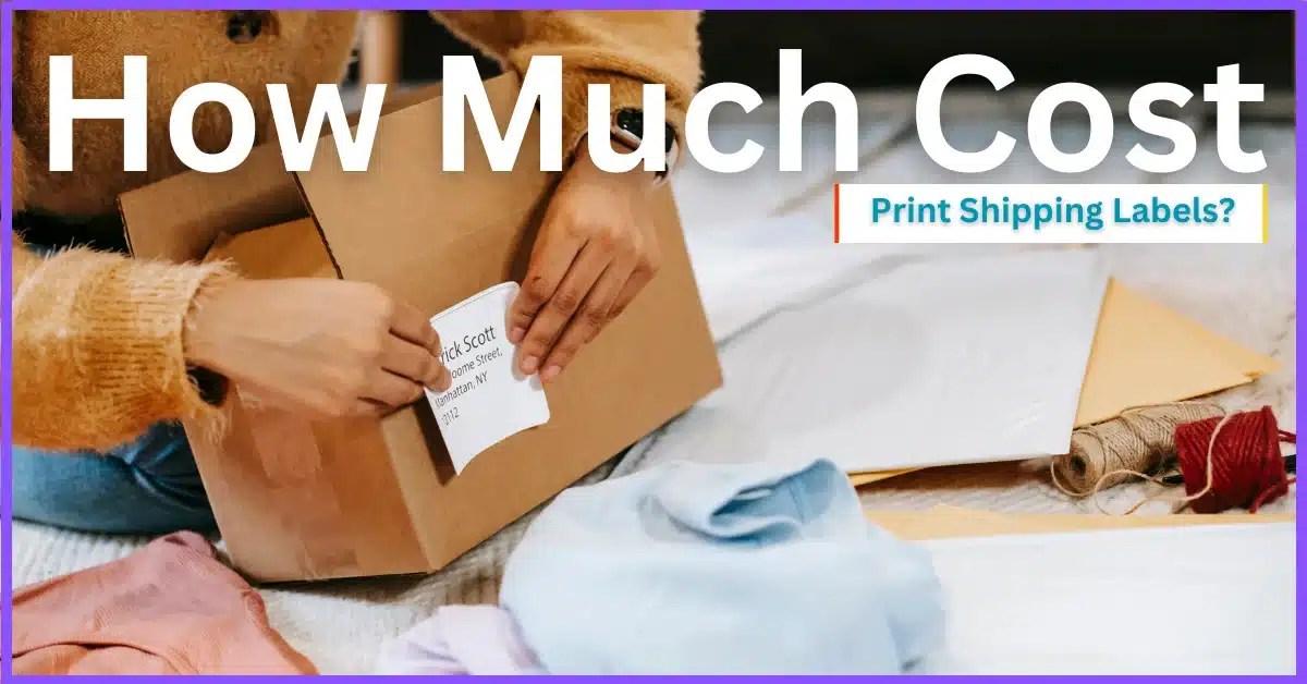 Cutting the Costs How Much Does it Cost to Print Shipping