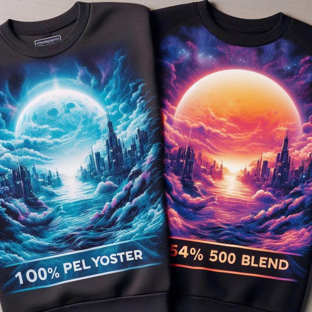 Can You Sublimate on 50/50 CottonPolyester Blends? The