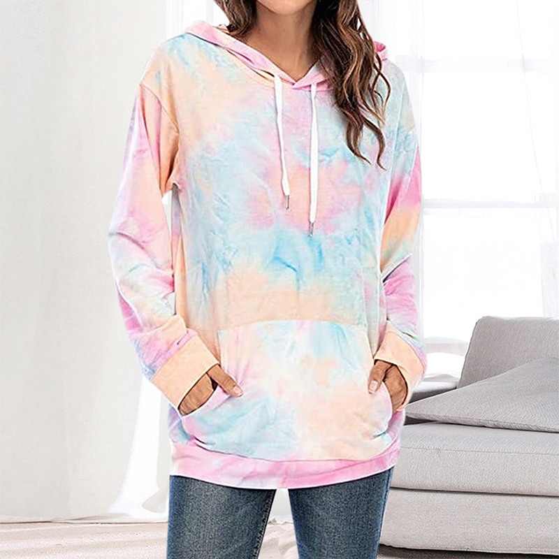 Hoodies Multi Colour Tie Dye Summer Style 100 Poly Subliholics