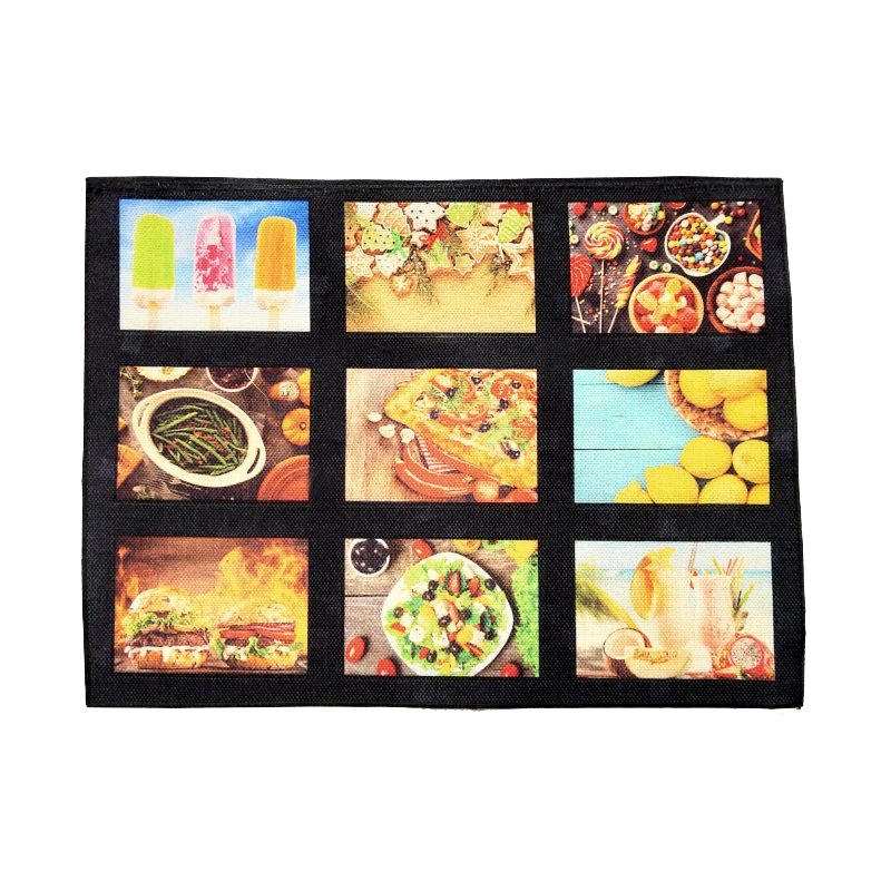 Placemats 9 Panel Grid Panels for Sublimation Subliholics