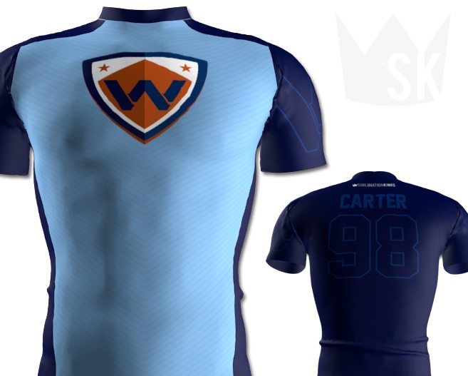 Custom Compression Shirts Sublimation Kings