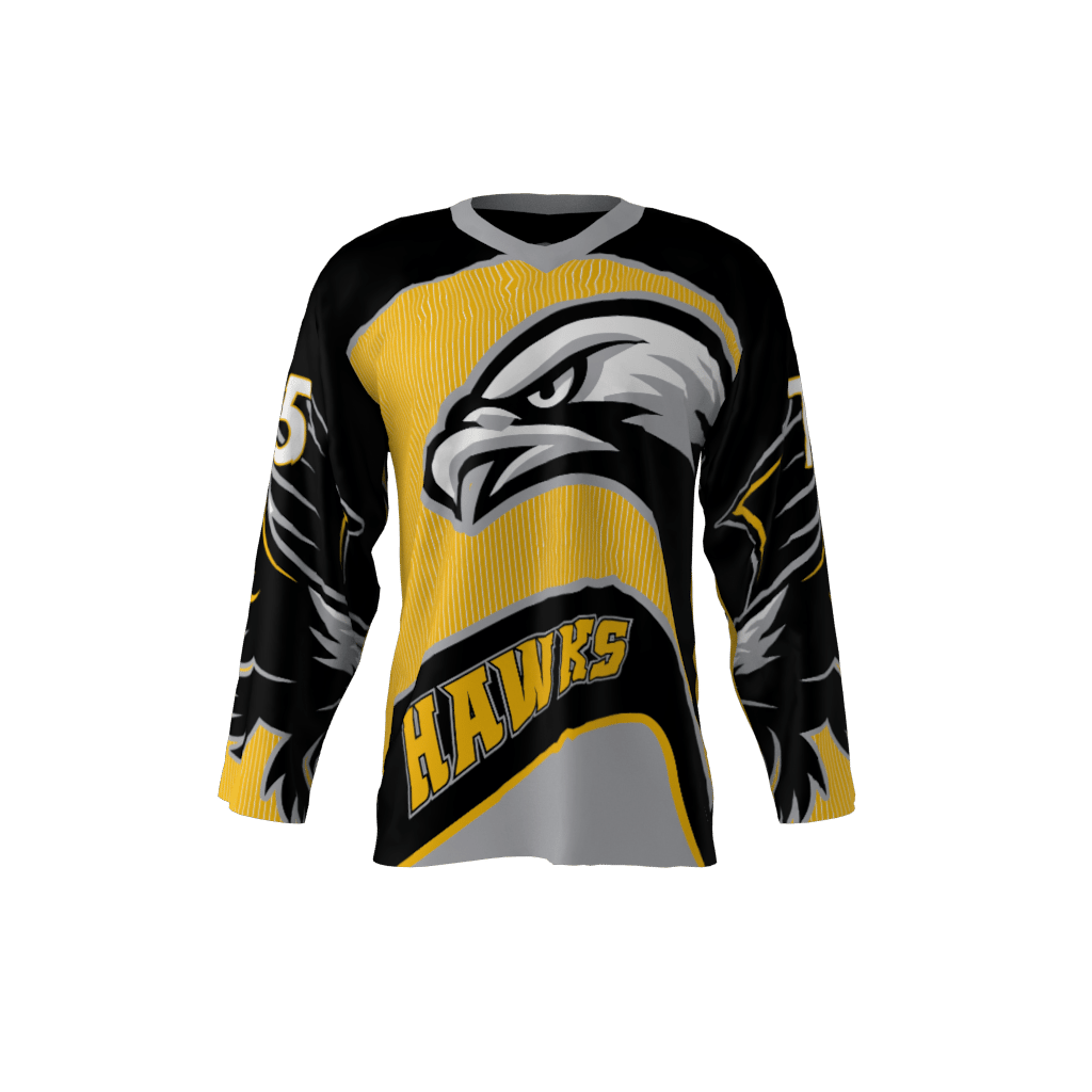 Hawks Custom Hockey Jersey Sublimation Kings