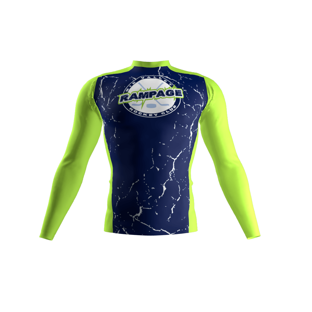 Rampage Hockey Compression Shirt Sublimation Kings