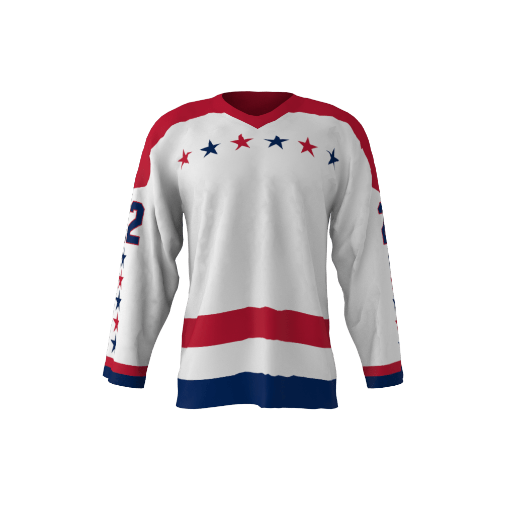 Washington 1979 Hockey Jersey White Sublimation Kings