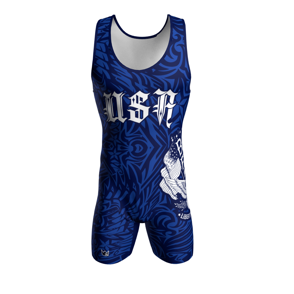 USA Wrestling Singlet Sublimation Kings