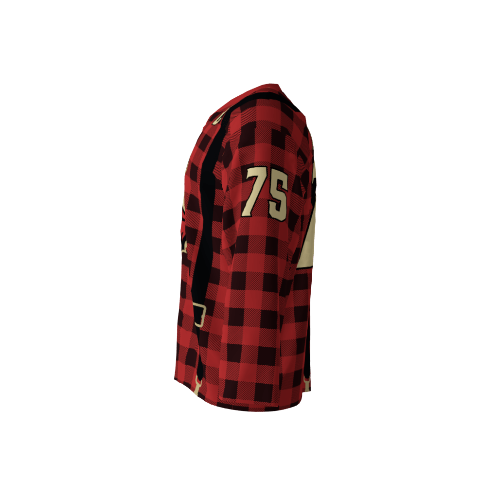 Lumberjacks Custom Dye Sublimated Hockey Jersey Sublimation Kings