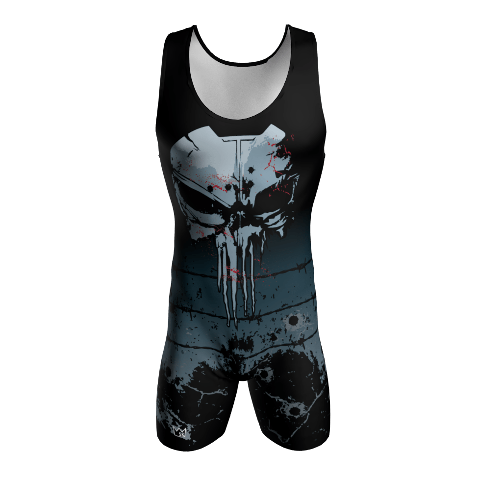 Red Punisher Wrestling Singlet ubicaciondepersonas.cdmx.gob.mx