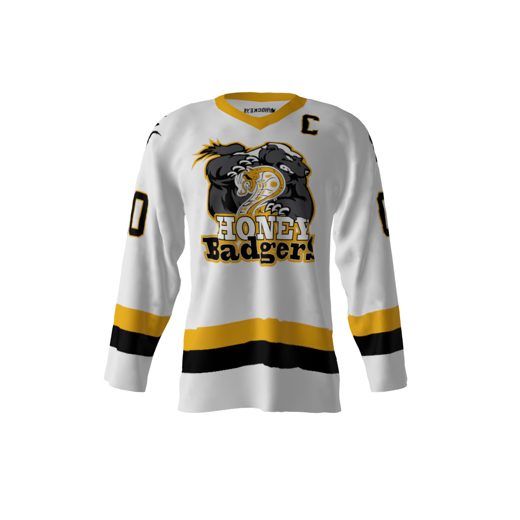 Honey Badgers Hockey Jersey Sublimation Kings