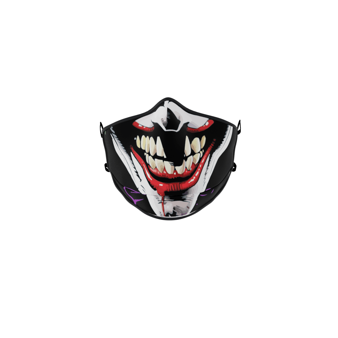 Sublimated Jokers Face Mask Sublimation Kings