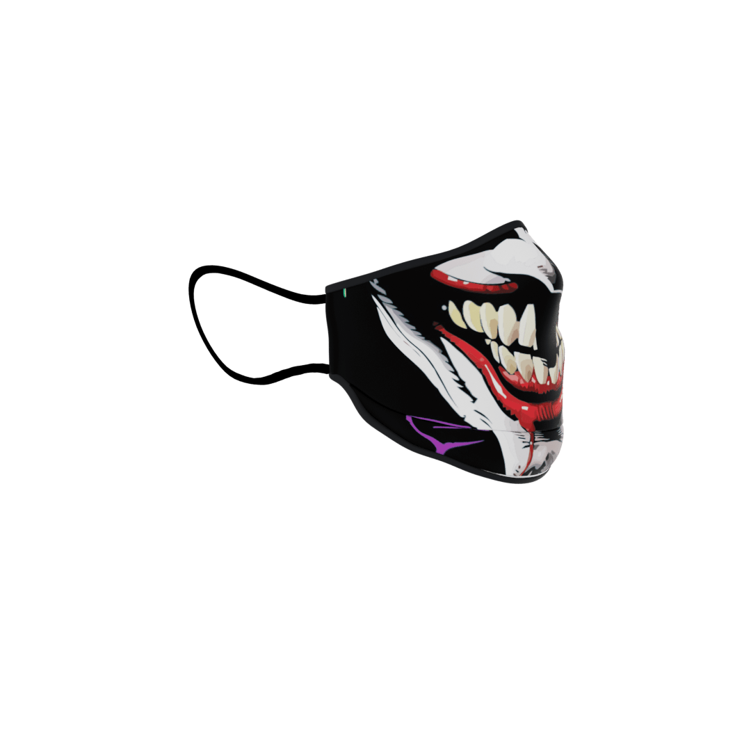 Sublimated Jokers Face Mask Sublimation Kings