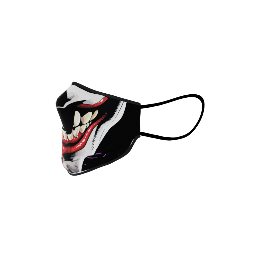 Sublimated Jokers Face Mask Sublimation Kings