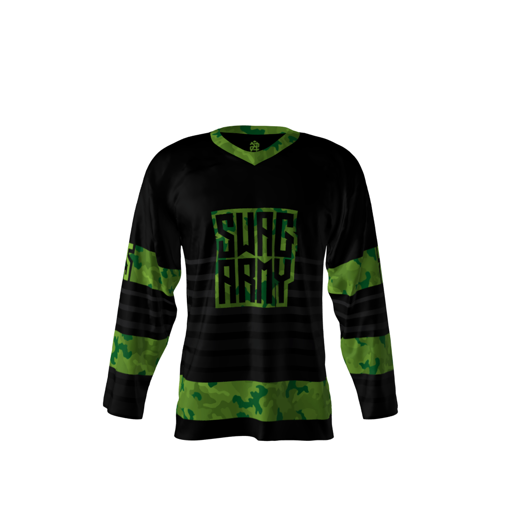 Swag Army Hockey Jersey Sublimation Kings