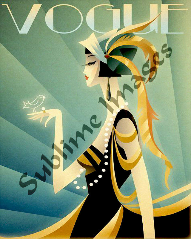VM01 Vintage Art Deco Vogue Magazine Sublime Images