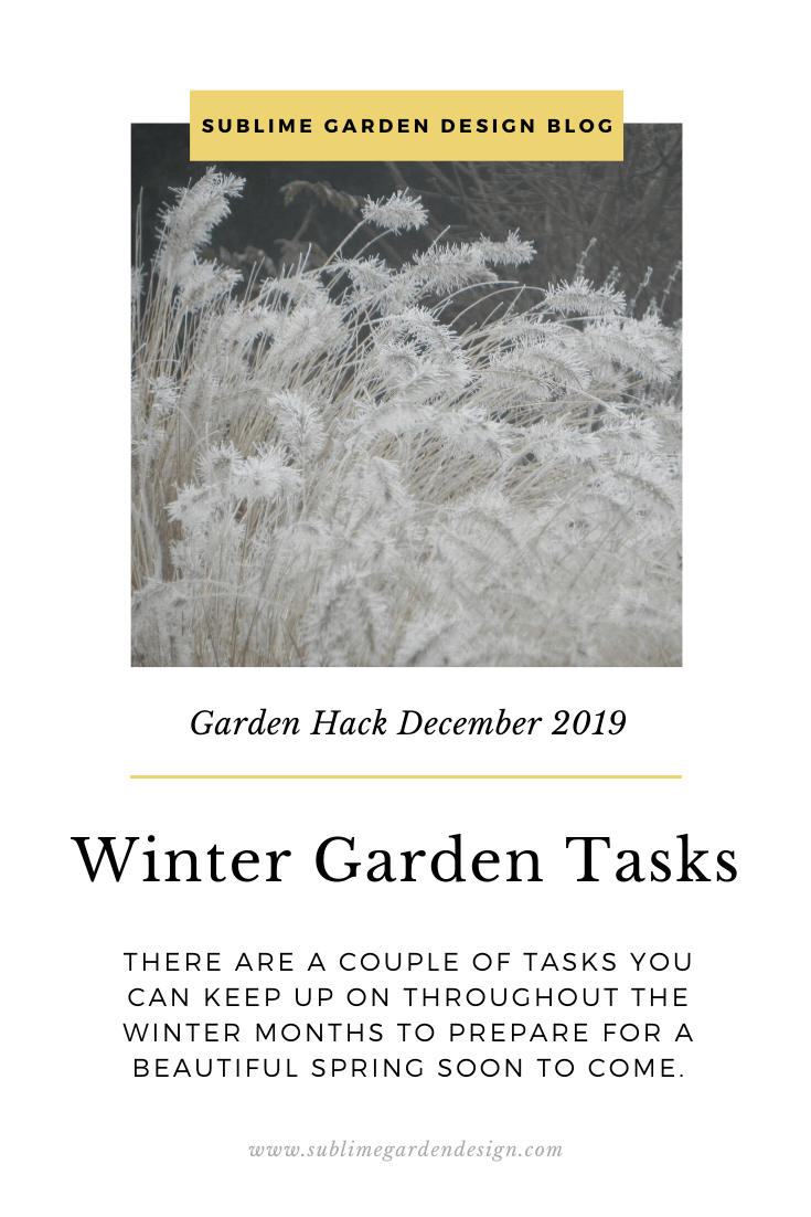 Garden Hack of the Month Winter Garden Tasks Sublime Garden Design