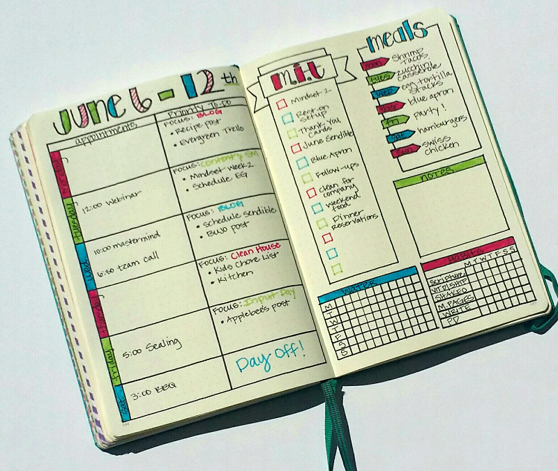 How I use my Bullet Journal to set (and achieve) 90 Day Goals!