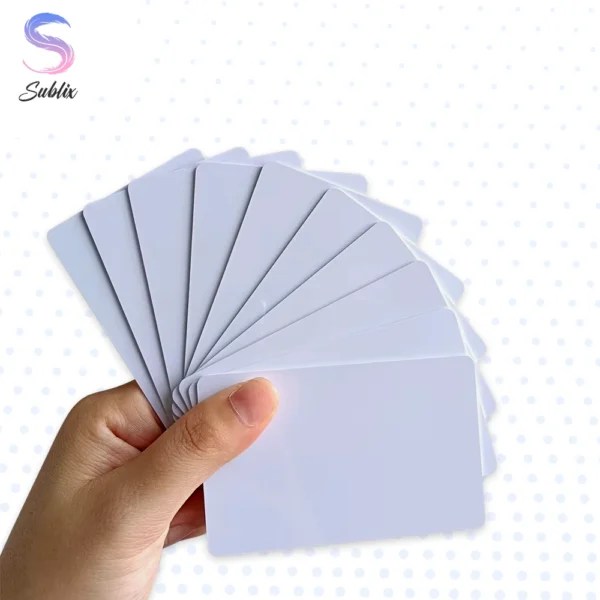 Tarjetas PVC Sublimables para Credenciales y Pases