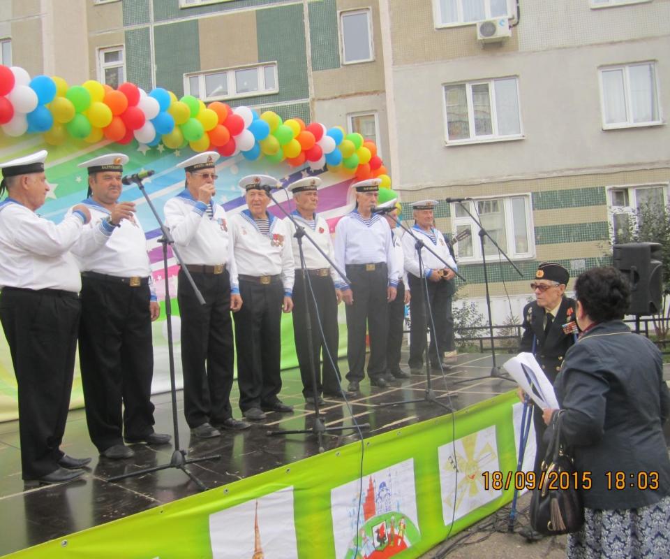 Открытие «Аллеи ветеранов» в Казани.