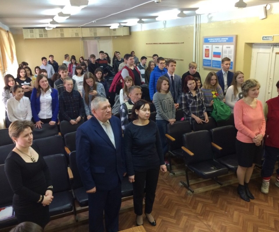 Концерт в колледже.