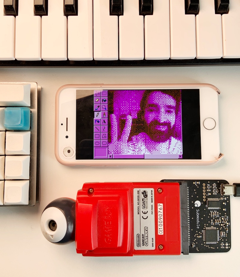 GB01 Game Boy Cartridge Reader Submodule