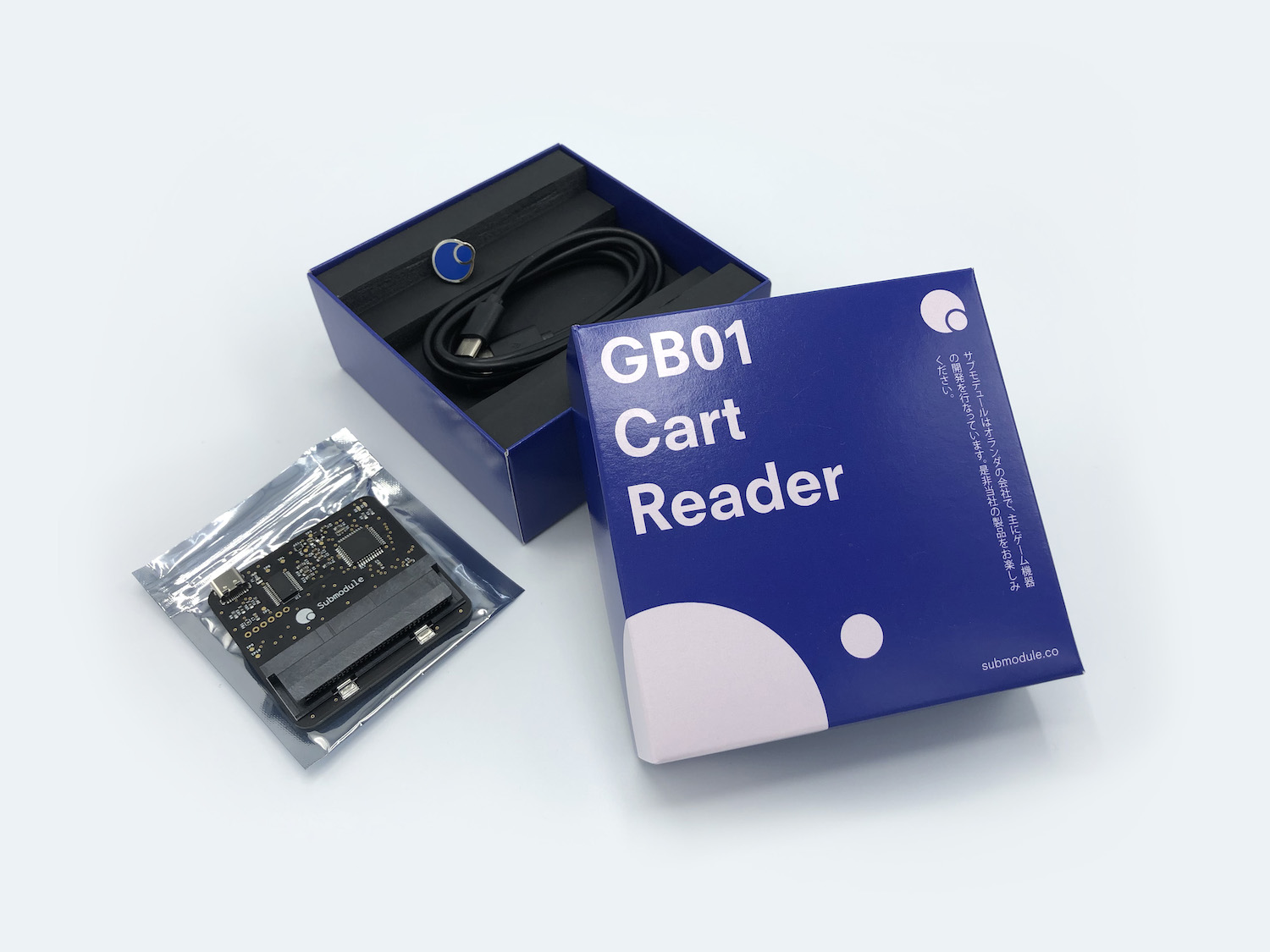 GB01 Game Boy Cartridge Reader Submodule