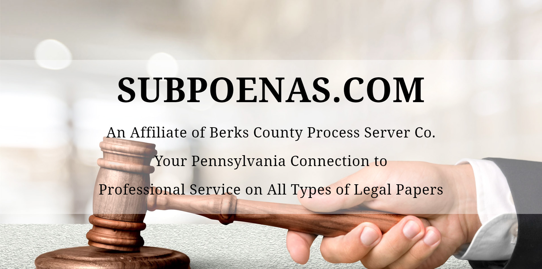 Berks County Process Server Co, INC