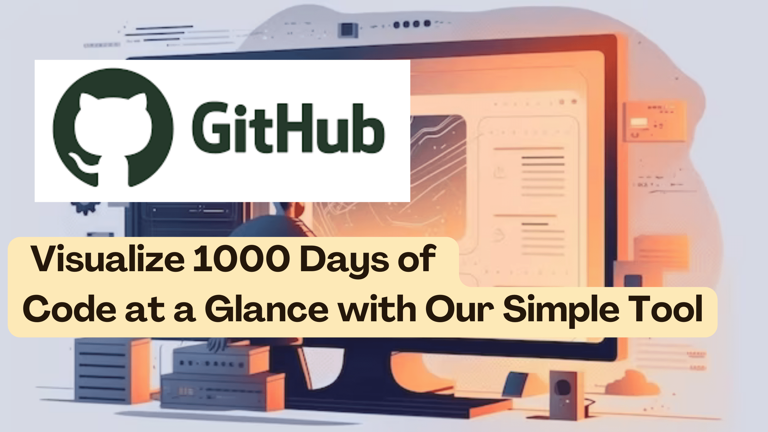 GitHub Recap Visualize 1000 Days of Code at a Glance with Our Simple