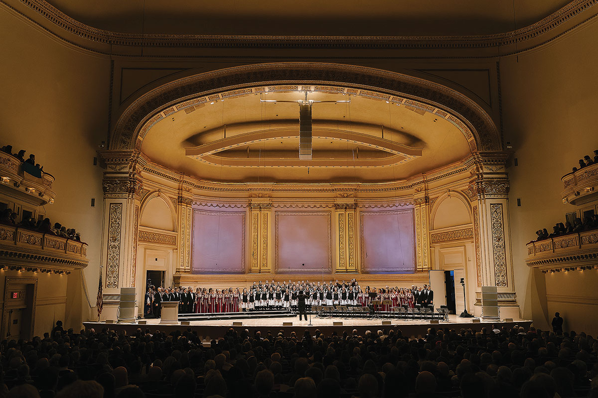 Ukraine’s “Shchedryk” once again echoes throughout Carnegie Hall The