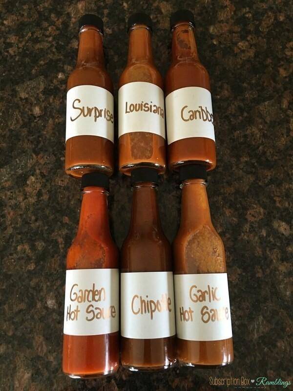 Grow and Make Artisan Deluxe Hot Sauce Making Kit Review Subscription