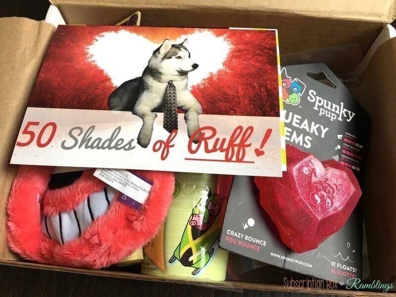 Pooch Perks Review + Coupon Code February 2017 Subscription Box