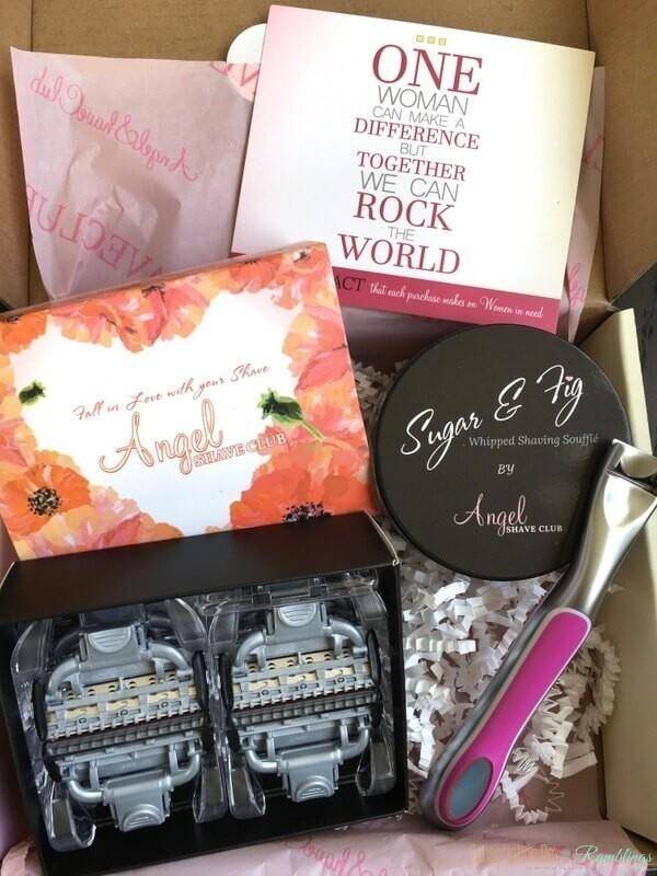 Angel Shave Club Review February 2017 Subscription Box Ramblings