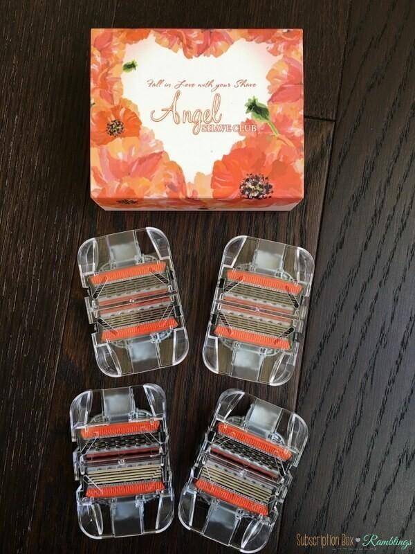 Angel Shave Club Review February 2017 Subscription Box Ramblings