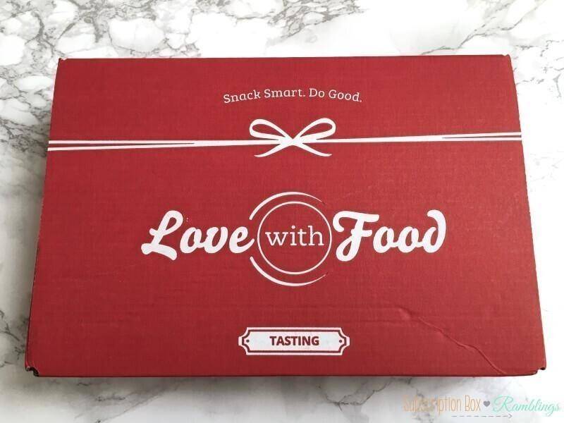 Love With Food Review + Coupon Code March 2017 Tasting Box