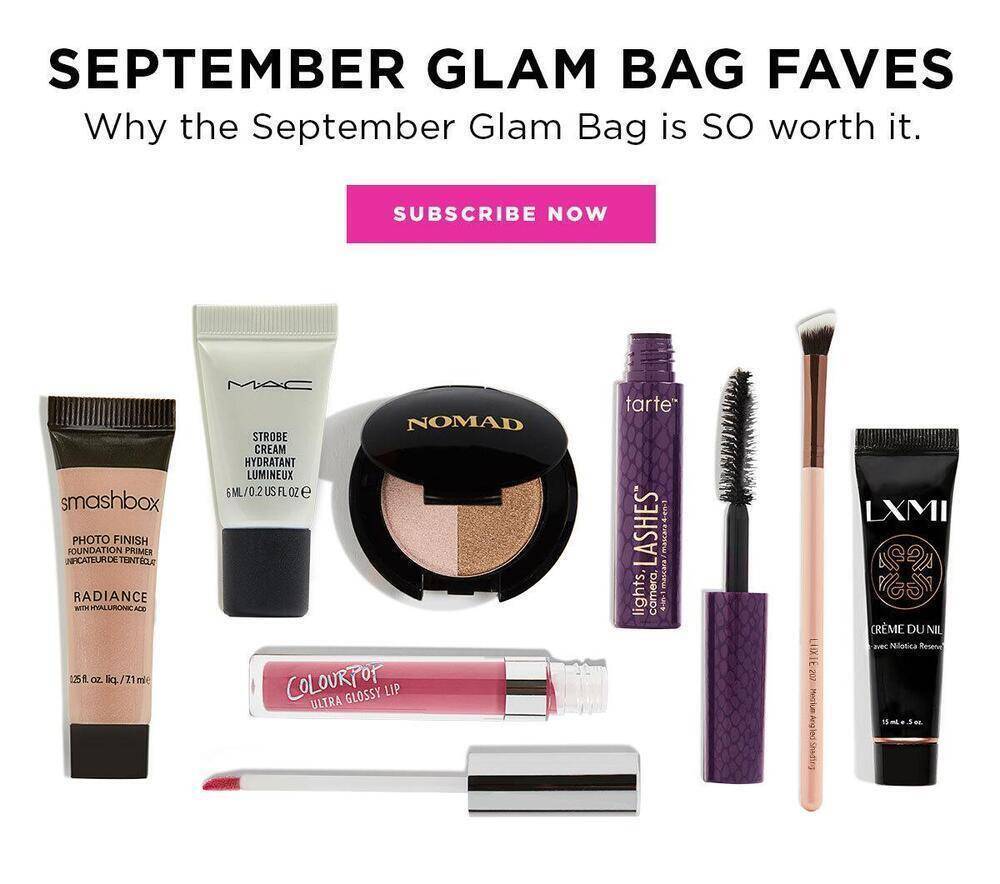 September 2017 ipsy Additional + Spoilers / Sample Choice
