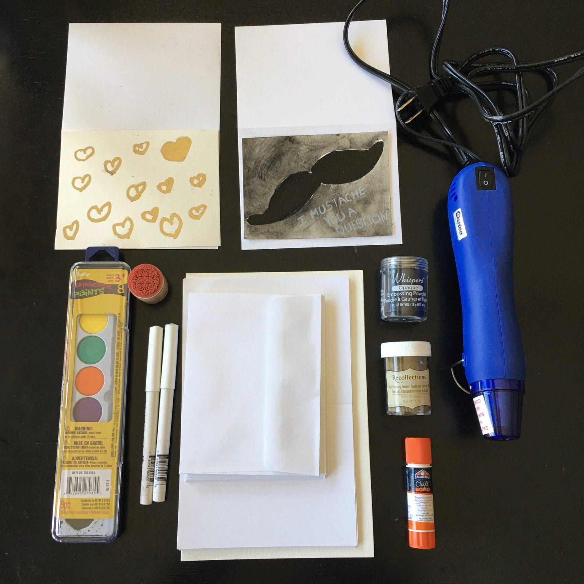 Adults & Crafts Review Embossed Card Making Kit November 2017