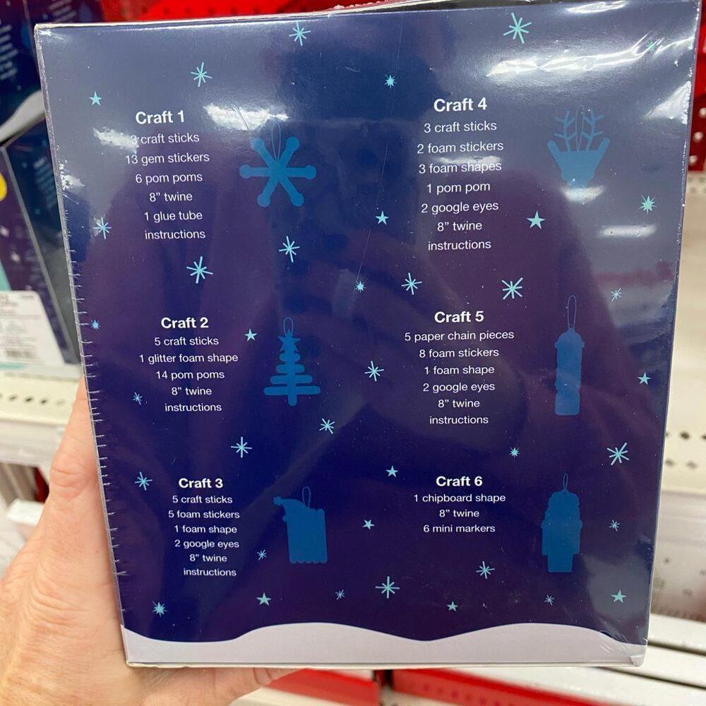 Target 12 Days of Crafts Kit Advent Calendar On Sale Now