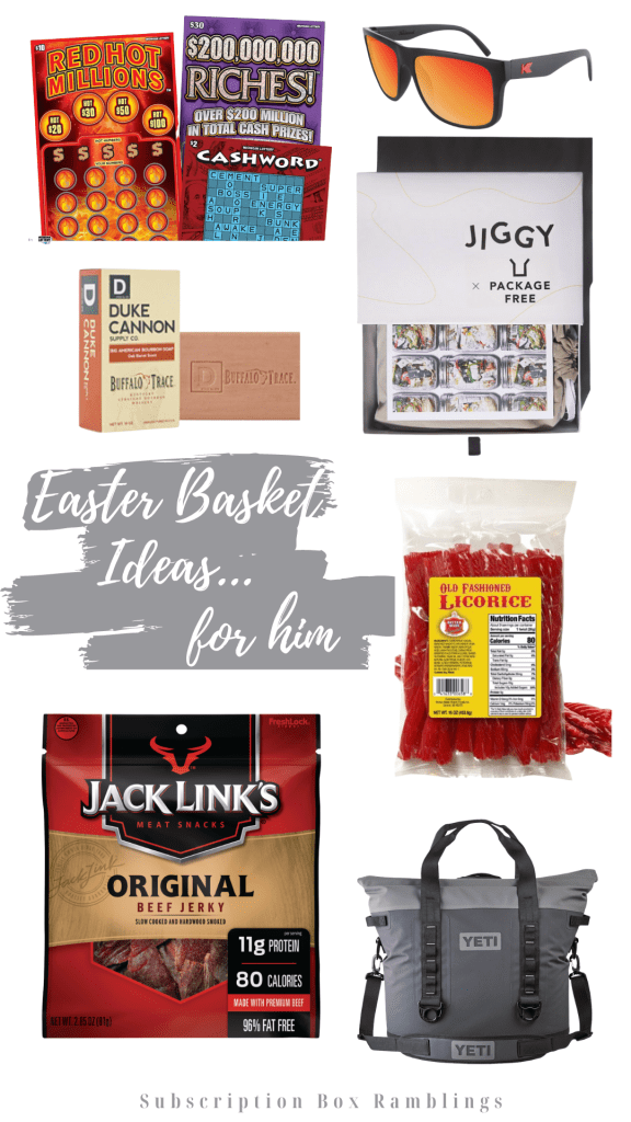 Easter Basket Ideas for Him Subscription Box Ramblings