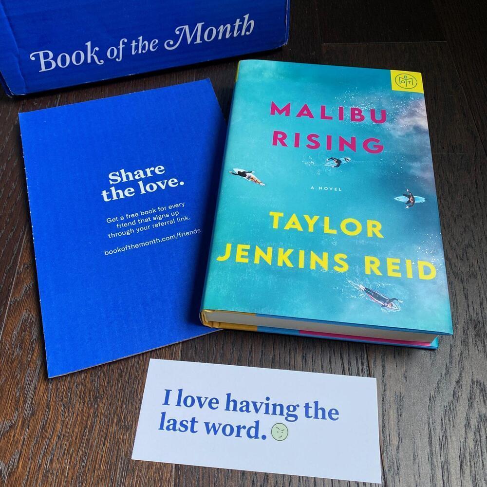 Book of the Month Review + Coupon Code June 2021 Subscription Box Ramblings